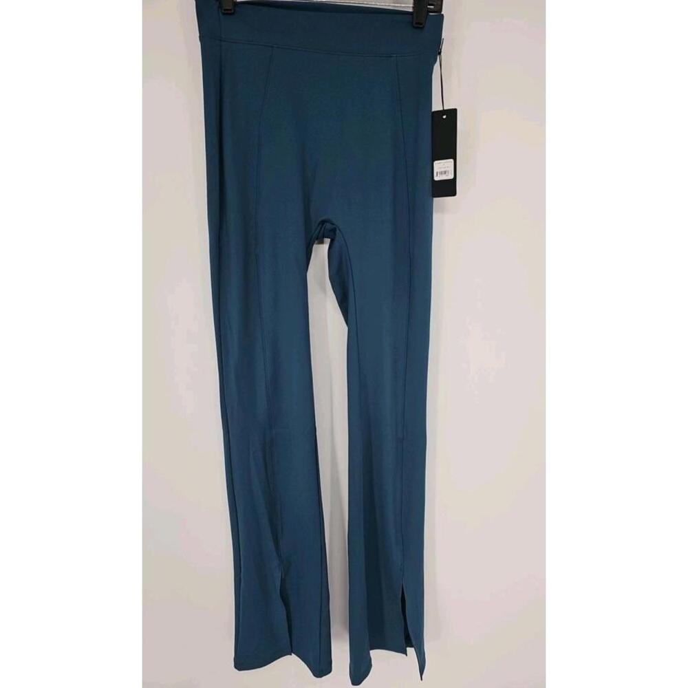 Wear It To Heart WITH Teresa Still Flare Lake‎ Large Yoga Leggings Gym Workout